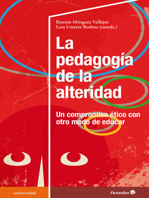 cover image of La pedagogía de la alteridad